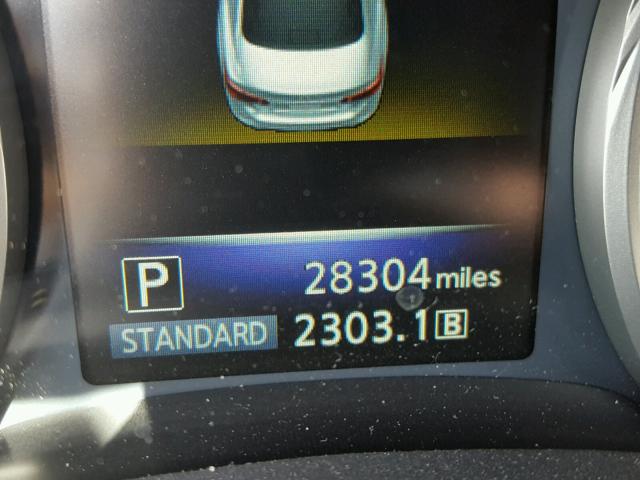 JN1BV7AP7EM675457 - 2014 INFINITI Q50 BASE Сірий фото 8