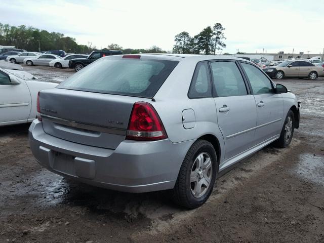1G1ZU64864F172740 - 2004 CHEVROLET MALIBU MAX 银色 照片 4