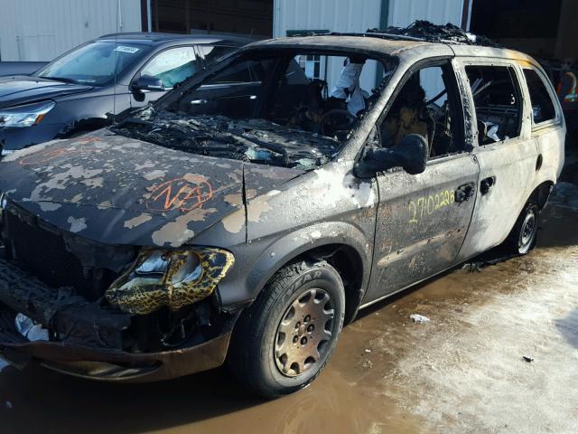 1C4GJ45372B675390 - 2002 CHRYSLER VOYAGER LX BURN photo 2