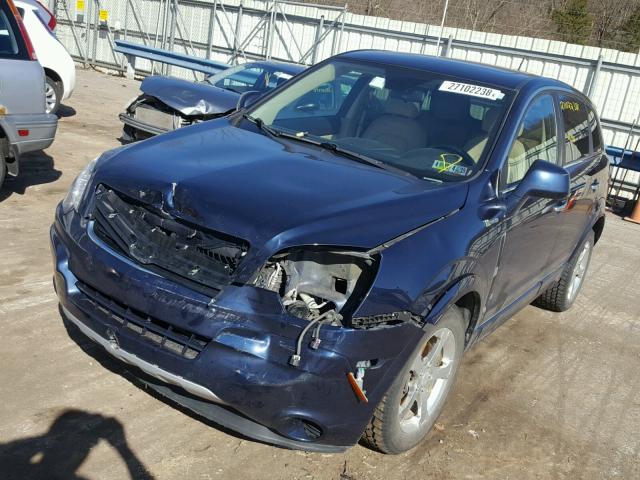 3GSCL93Z19S594806 - 2009 SATURN VUE HYBRID BLUE photo 2