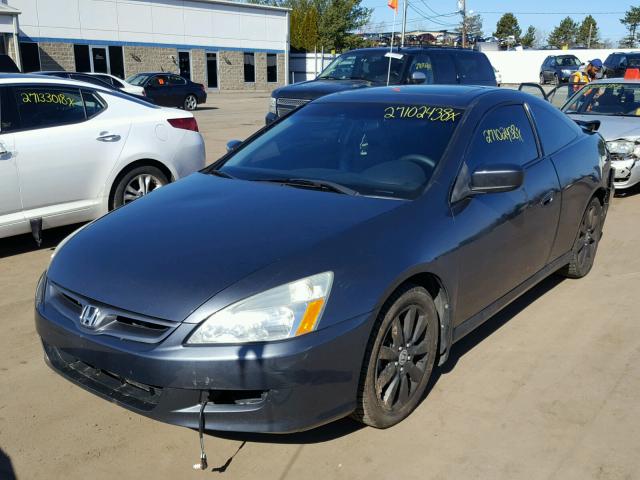 1HGCM82697A003082 - 2007 HONDA ACCORD EX GRAY photo 2