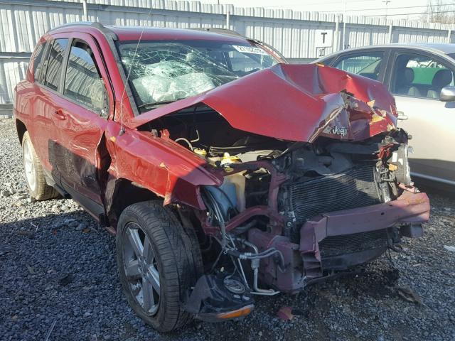 1C4NJDCB8CD577296 - 2012 JEEP COMPASS LI RED photo 1