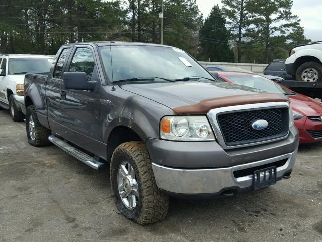 1FTPX04546KB73145 - 2006 FORD F150 GRAY photo 1