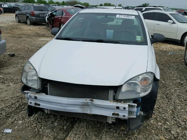 1G1AB1F56A7216122 - 2010 CHEVROLET COBALT LS WHITE photo 9