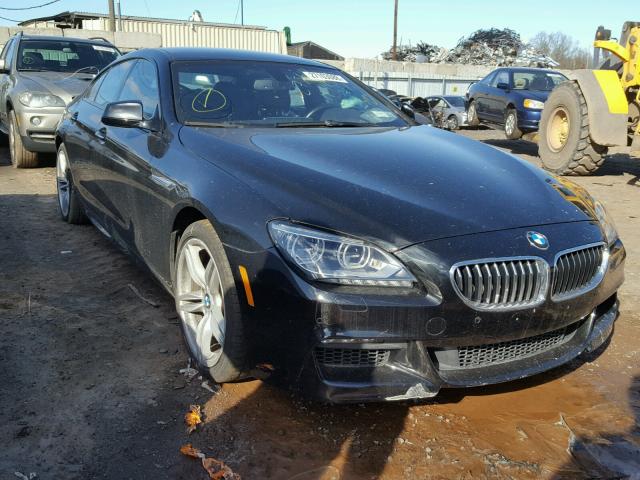 WBA6B8C52FD452881 - 2015 BMW 640 XI BLACK photo 1