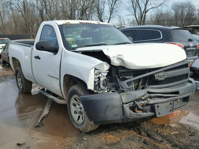 1GCEC14X69Z224473 - 2009 CHEVROLET SILVERADO WHITE photo 1