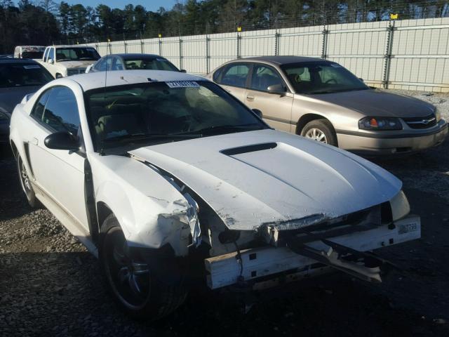 1FAFP4043YF165037 - 2000 FORD MUSTANG WHITE photo 1