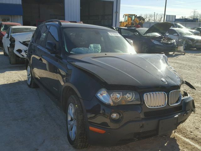 WBXPC9C41AWJ34199 - 2010 BMW X3 XDRIVE3 Czarny zdjęcie 1