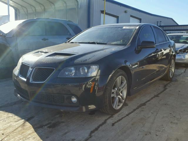 6G2ER57749L194871 - 2009 PONTIAC G8 BLACK photo 2