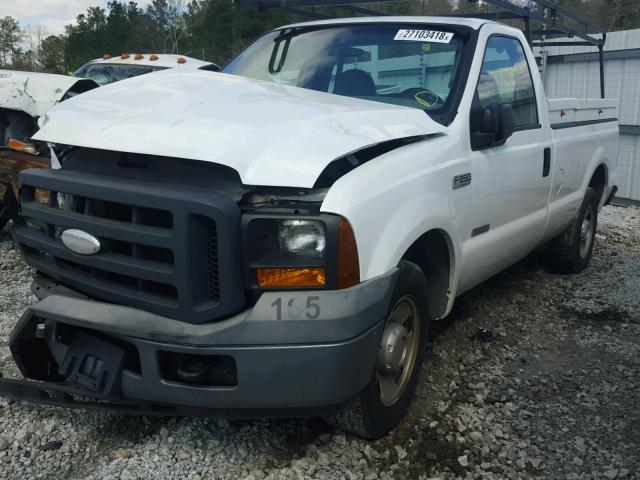 1FTSF20P36EA68479 - 2006 FORD F250 SUPER WHITE photo 2