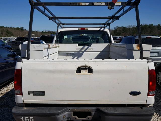 1FTSF20P36EA68479 - 2006 FORD F250 SUPER WHITE photo 6