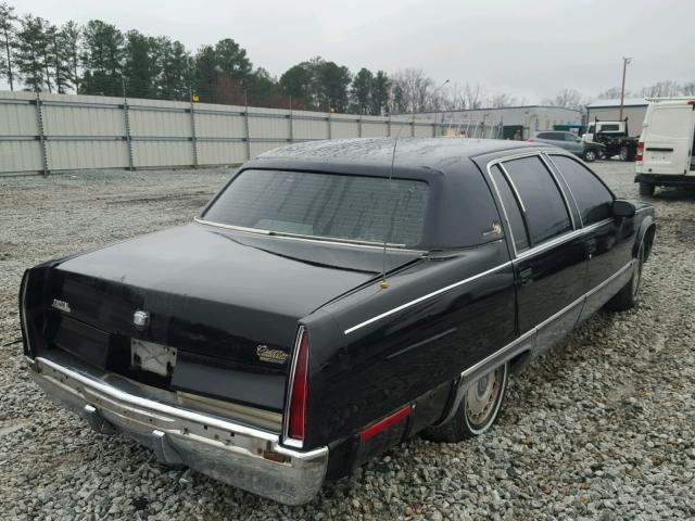 1G6DW52P3RR723697 - 1994 CADILLAC FLEETWOOD BLACK photo 4