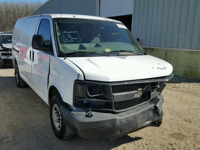 1GCGG25V971203922 - 2007 CHEVROLET EXPRESS G2 WHITE photo 1