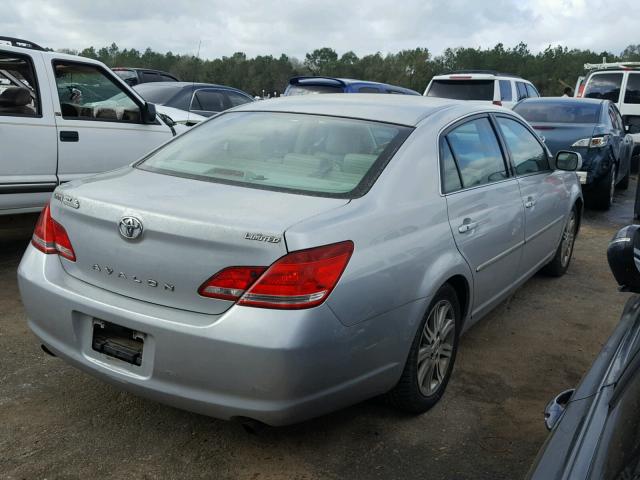 4T1BK36B76U137866 - 2006 TOYOTA AVALON XL SILVER photo 4