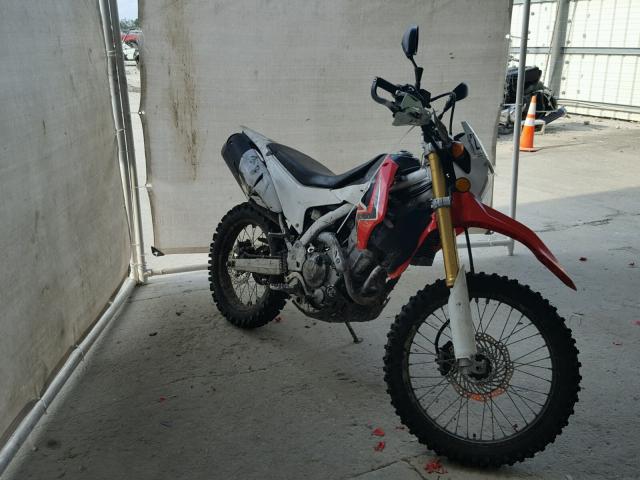 MLHMD3810E5105004 - 2014 HONDA CRF250 L RED photo 1