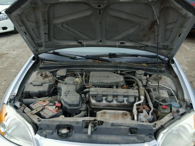 2HGES25792H562982 - 2002 HONDA CIVIC EX SILVER photo 7