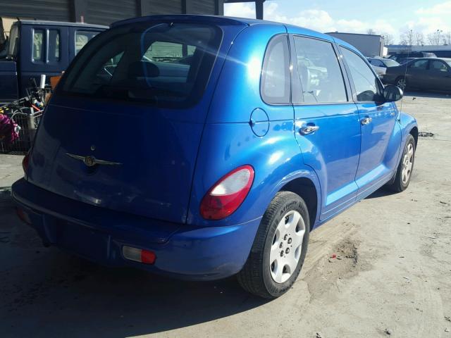 3A4FY48B26T370288 - 2006 CHRYSLER PT CRUISER BLUE photo 4