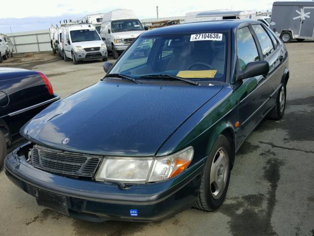 YS3DD58BXW2002935 - 1998 SAAB 900 S GREEN photo 2