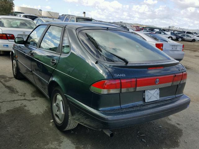 YS3DD58BXW2002935 - 1998 SAAB 900 S GREEN photo 3