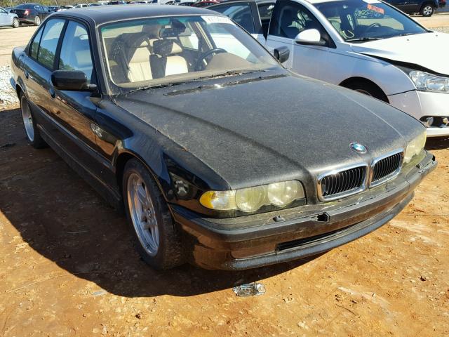 WBAGG83411DN87775 - 2001 BMW 740 I AUTO BLACK photo 1