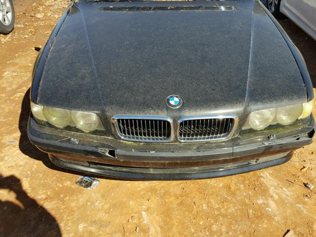 WBAGG83411DN87775 - 2001 BMW 740 I AUTO BLACK photo 9