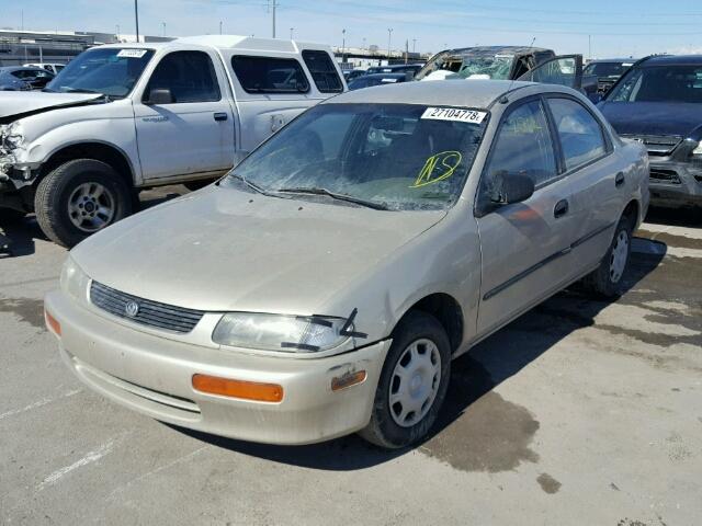 JM1BA1416S0152852 - 1995 MAZDA PROTEGE DX TAN photo 2