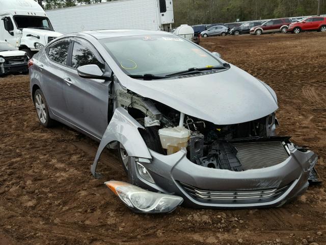 KMHDH4AE5BU161558 - 2011 HYUNDAI ELANTRA GL SILVER photo 1