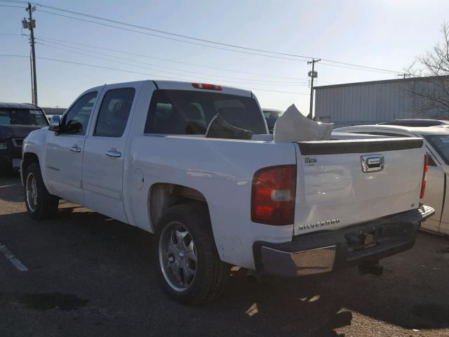 3GCEC23009G211552 - 2009 CHEVROLET SILVERADO WHITE photo 3