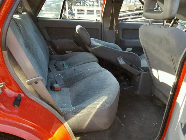 4S6CK58VXV4410537 - 1997 HONDA PASSPORT E Կարմիր լուսանկար 6