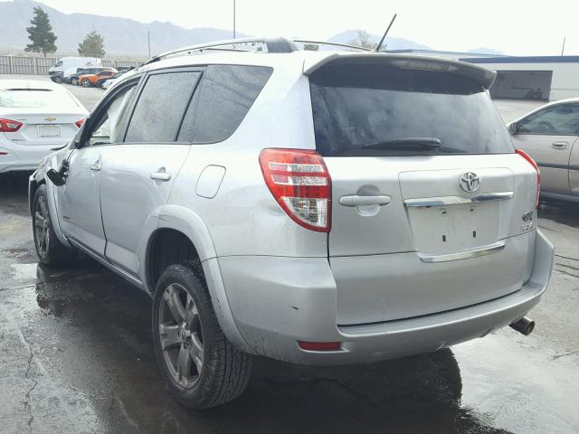 JTMWF4DV5B5032468 - 2011 TOYOTA RAV4 SPORT SILVER photo 3