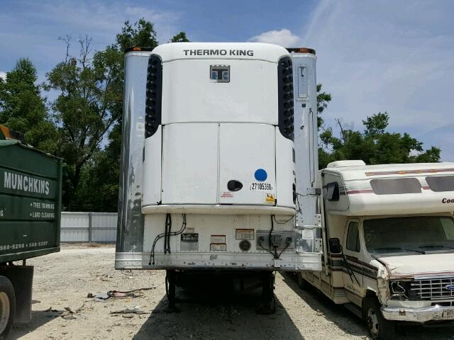 1GRAA0621CB701123 - 2012 GREAT DANE TRAILER REEFER WHITE photo 2