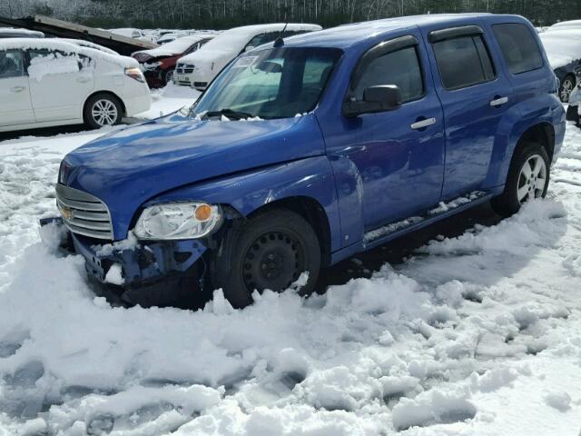 3GNDA13D96S583664 - 2006 CHEVROLET HHR LS BLUE photo 2
