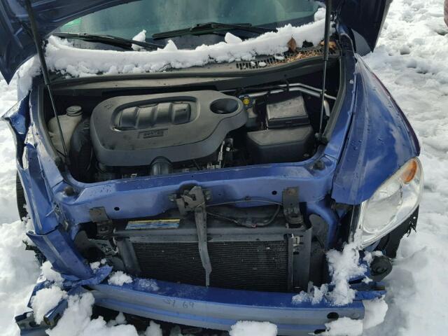 3GNDA13D96S583664 - 2006 CHEVROLET HHR LS BLUE photo 7