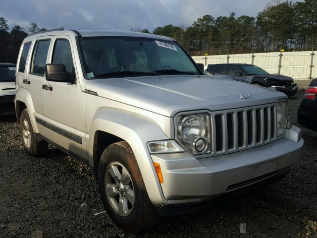 1C4PJLAKXCW213150 - 2012 JEEP LIBERTY SP SILVER photo 1