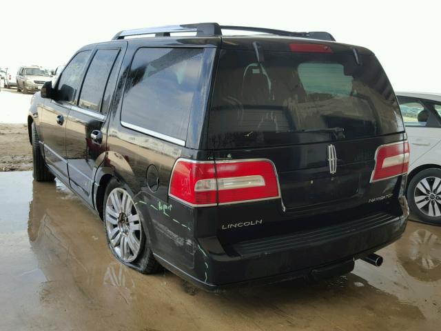 5LMFU27518LJ08450 - 2008 LINCOLN NAVIGATOR BLACK photo 3