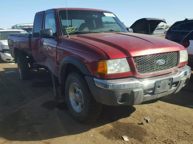 1FTZR15E01PA52051 - 2001 FORD RANGER SUP BURGUNDY photo 1