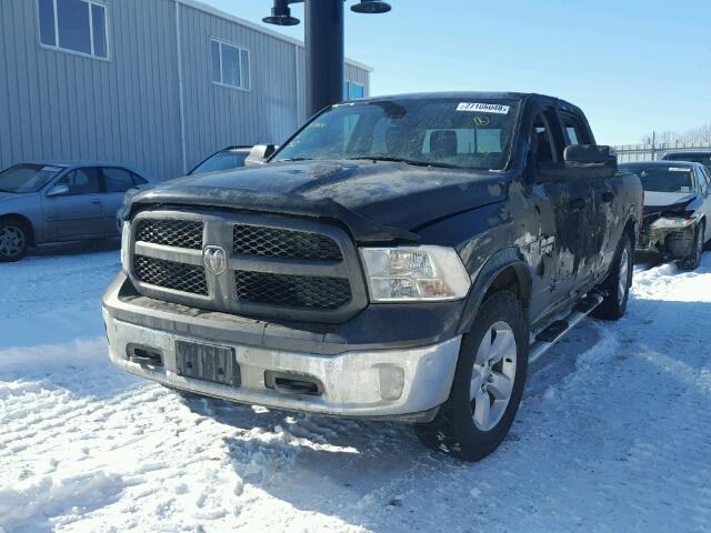 1C6RR7TT5FS537754 - 2015 RAM 1500 SLT GRAY photo 2