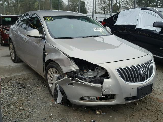 W04GN5EC2B1141790 - 2011 BUICK REGAL CXL TAN photo 1