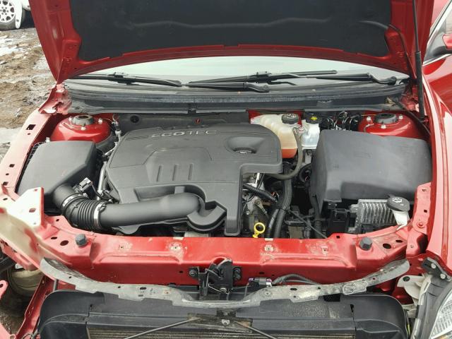 1G1ZC5E07CF228821 - 2012 CHEVROLET MALIBU 1LT RED photo 7