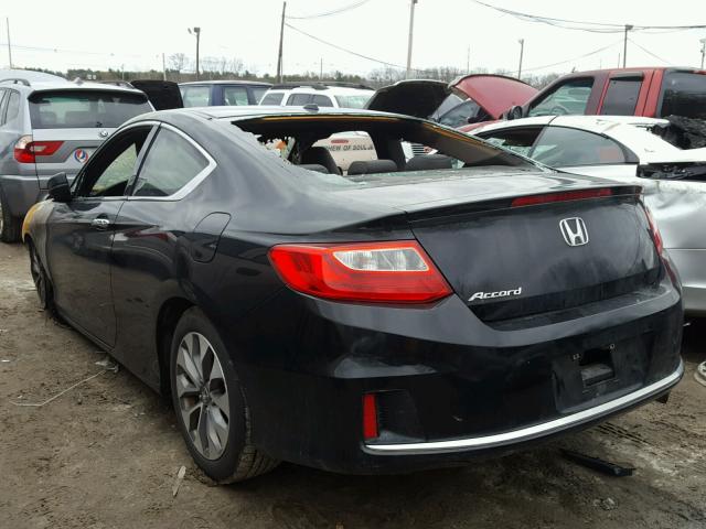 1HGCT1B89DA005891 - 2013 HONDA ACCORD EXL BLACK photo 3