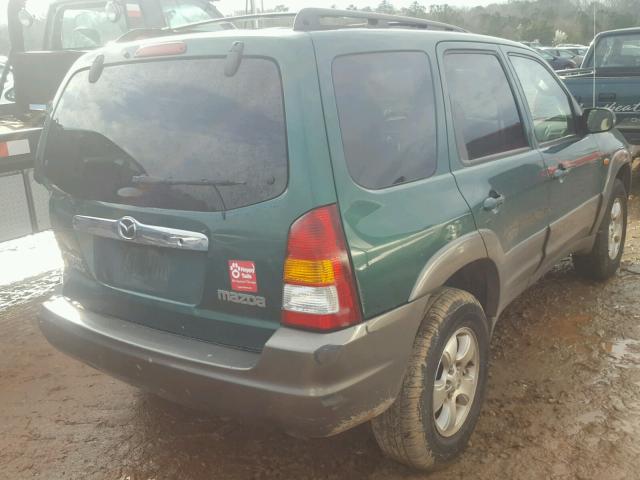 4F2YU09111KM27115 - 2001 MAZDA TRIBUTE LX GREEN photo 4