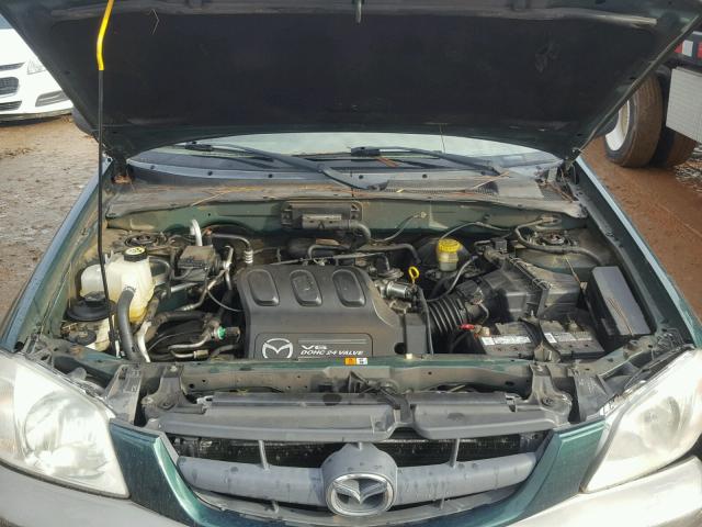 4F2YU09111KM27115 - 2001 MAZDA TRIBUTE LX GREEN photo 7