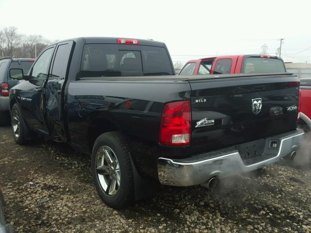 1D7RV1GT4BS600130 - 2011 DODGE RAM 1500 GRAY photo 3