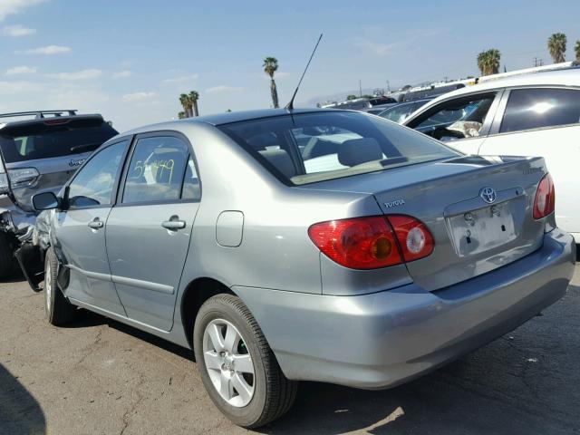 1NXBR32E53Z026577 - 2003 TOYOTA COROLLA CE GRAY photo 3