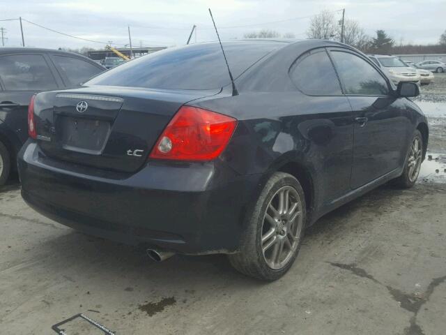 JTKDE177570153911 - 2007 SCION TC BLACK photo 4