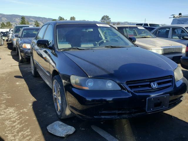 1HGCG66842A066915 - 2002 HONDA ACCORD EX BLACK photo 1