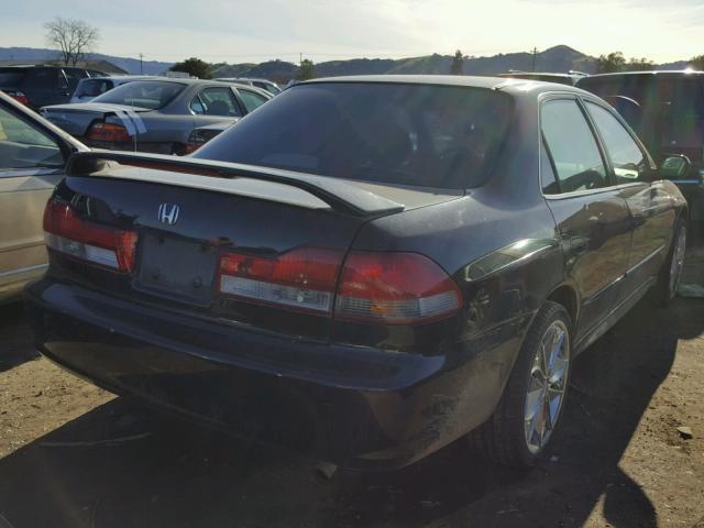 1HGCG66842A066915 - 2002 HONDA ACCORD EX BLACK photo 4