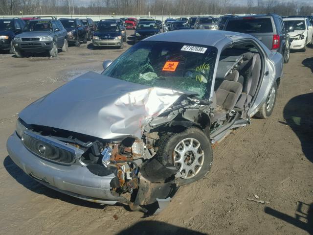 2G4WS52J911335377 - 2001 BUICK CENTURY CU SILVER photo 2