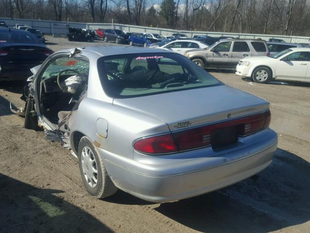 2G4WS52J911335377 - 2001 BUICK CENTURY CU SILVER photo 3