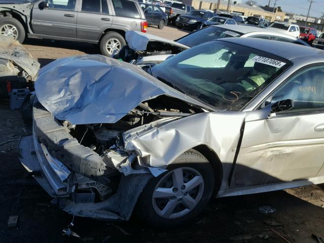 2G2WP552X61313636 - 2006 PONTIAC GRAND PRIX SILVER photo 9